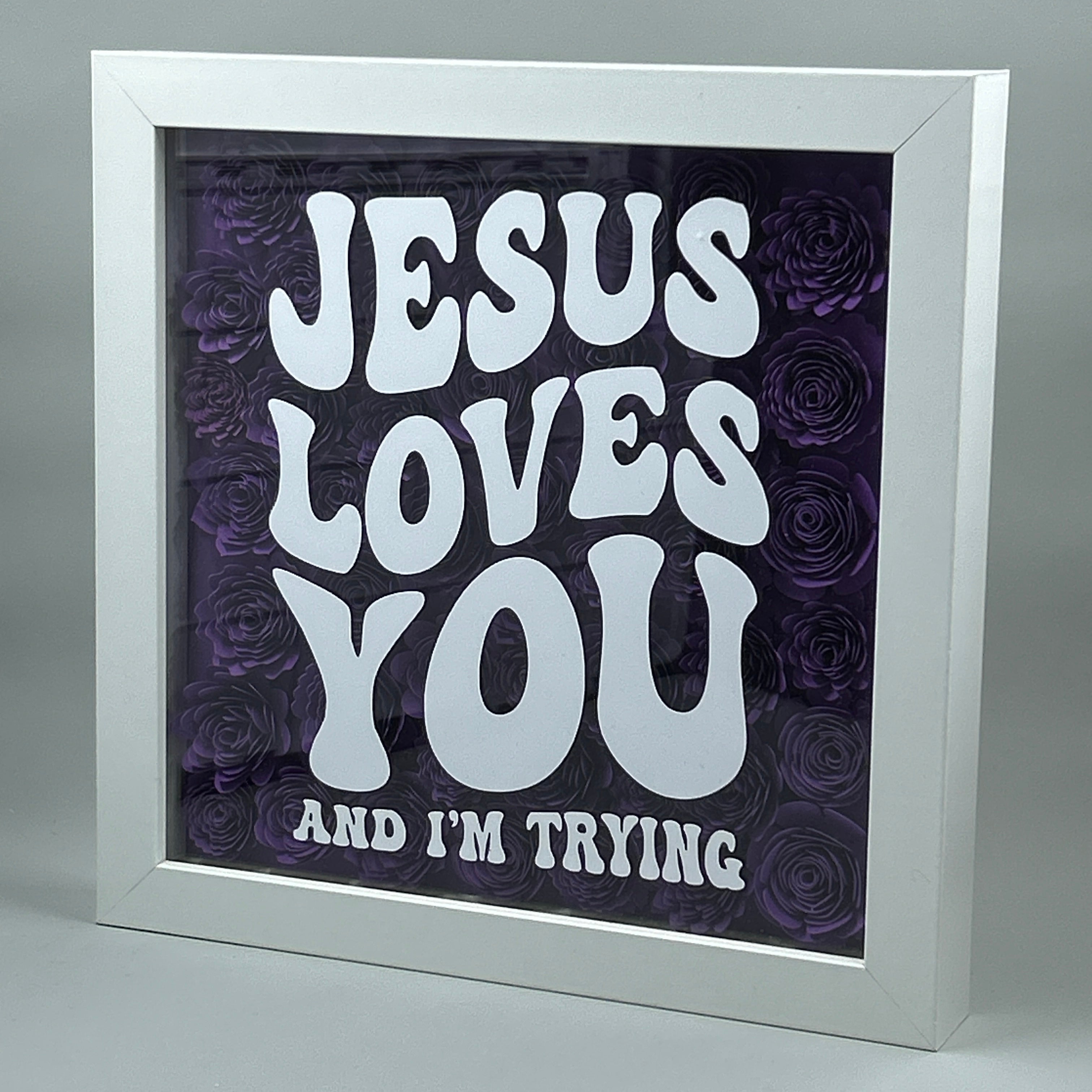 Jesus Loves You - Purple
