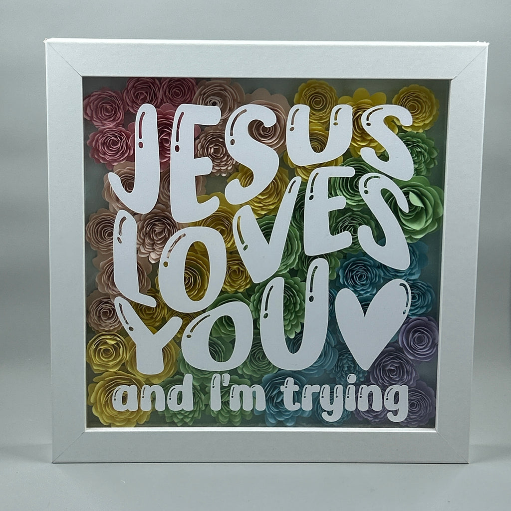 Jesus Loves You -Pastel Rainbow