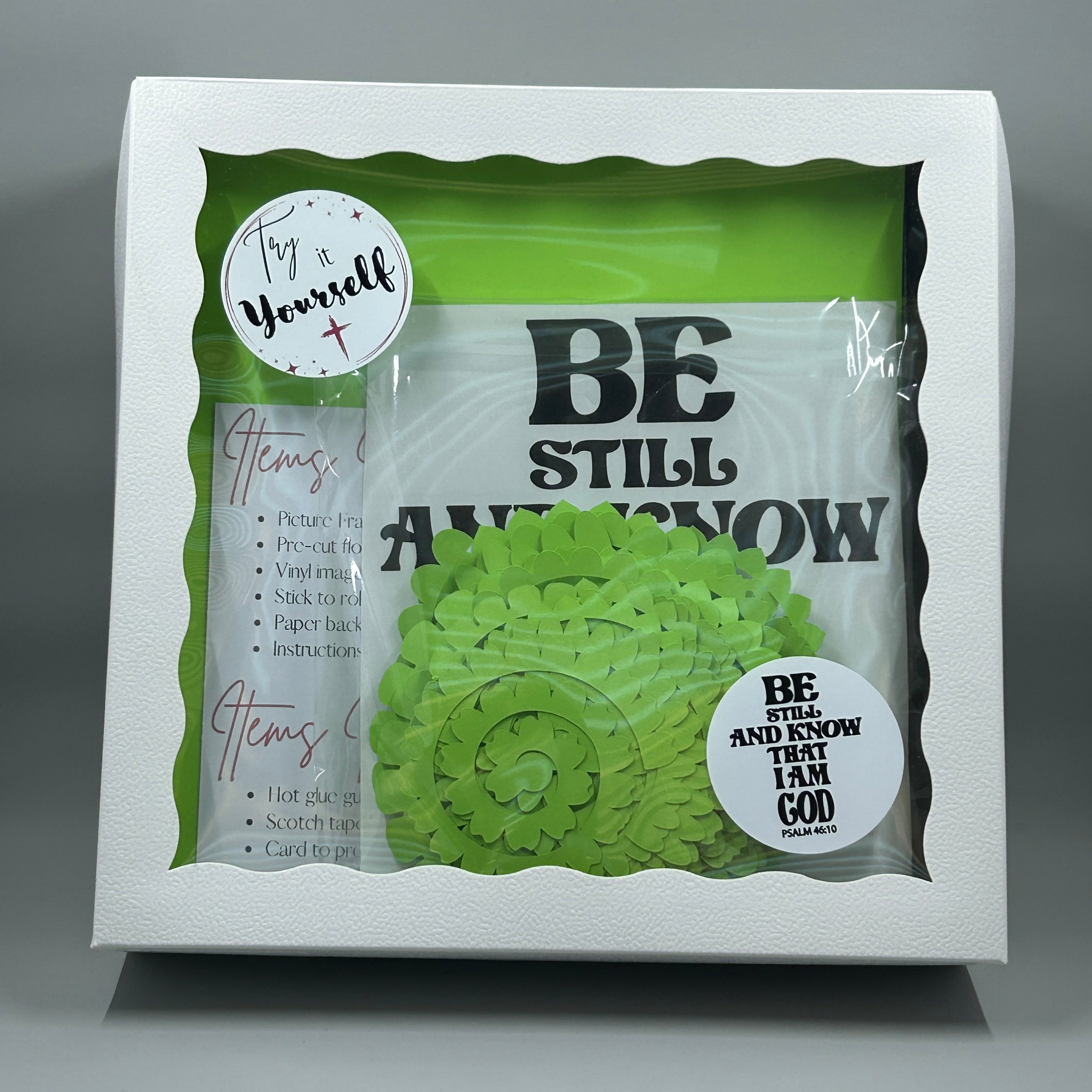 Try It Yourself: Black Be Still and Know