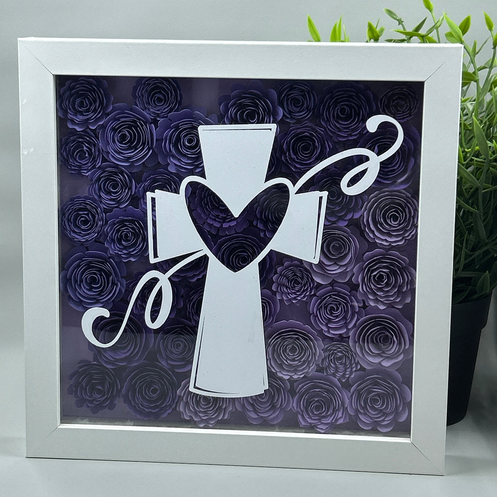 Purple Heart Cross