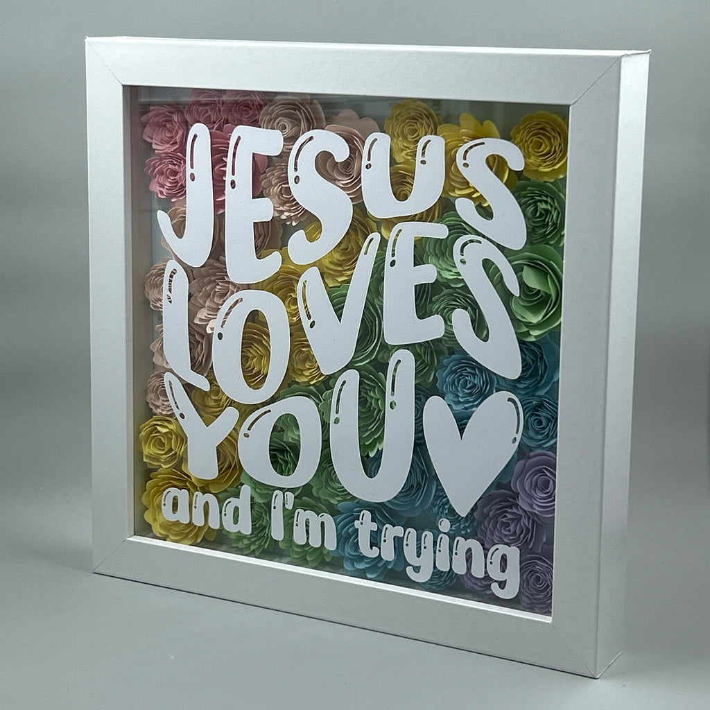 Jesus Loves You -Pastel Rainbow
