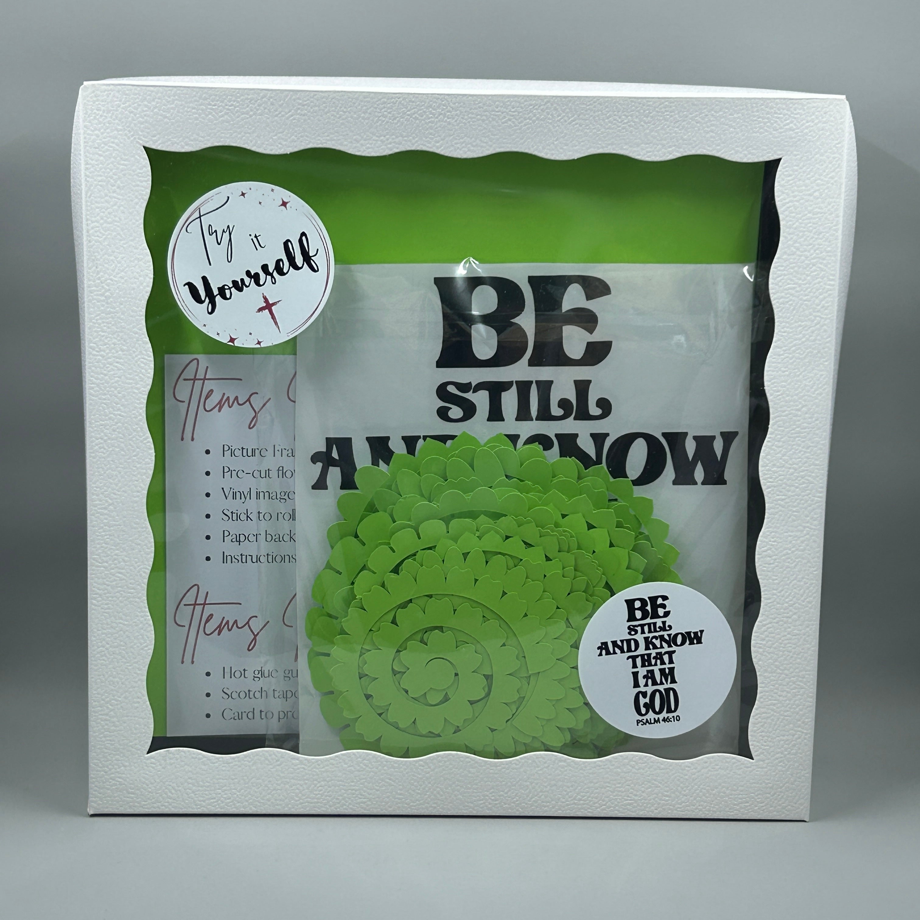 Try It Yourself: Black Be Still and Know