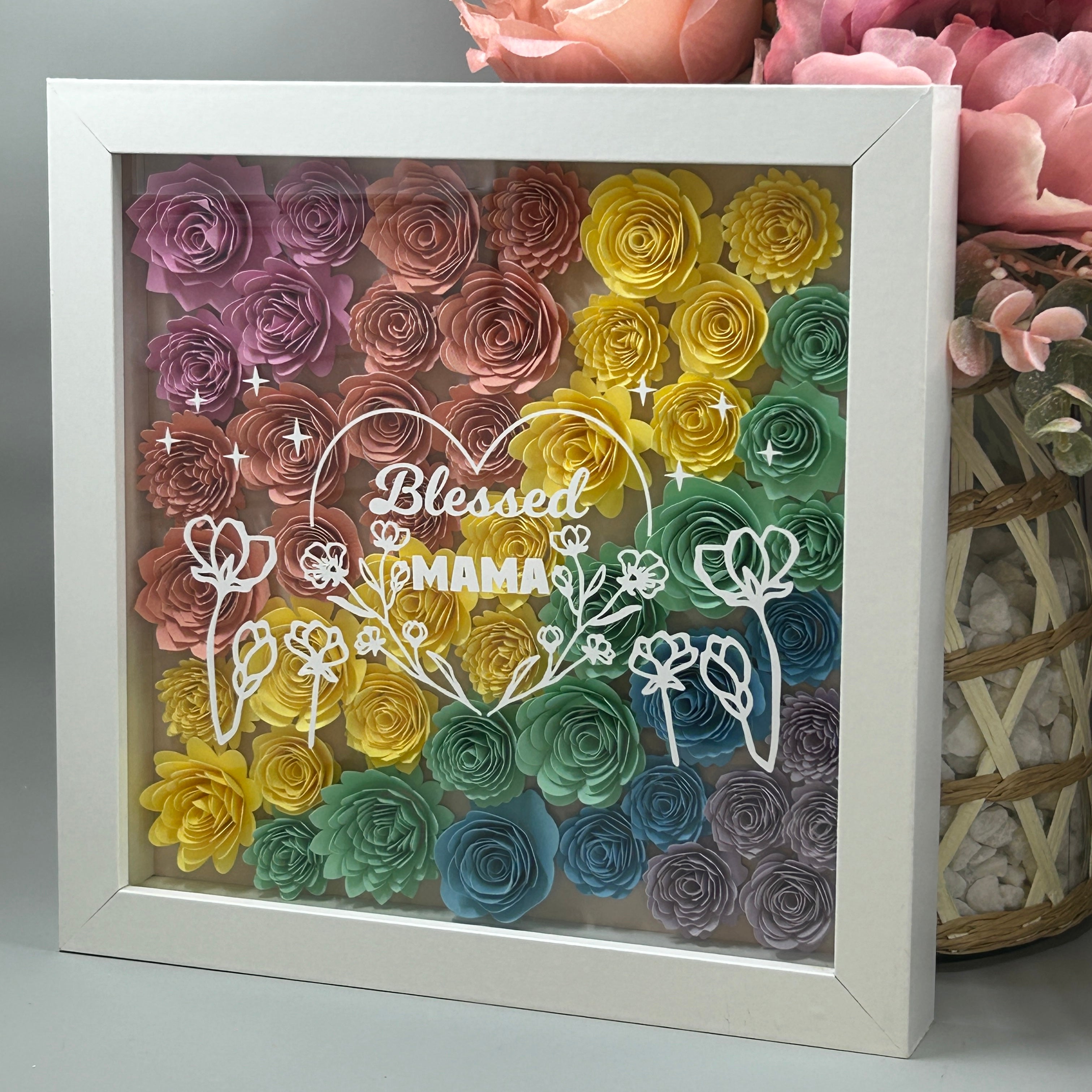 Blessed Mama -Pastel Rainbow
