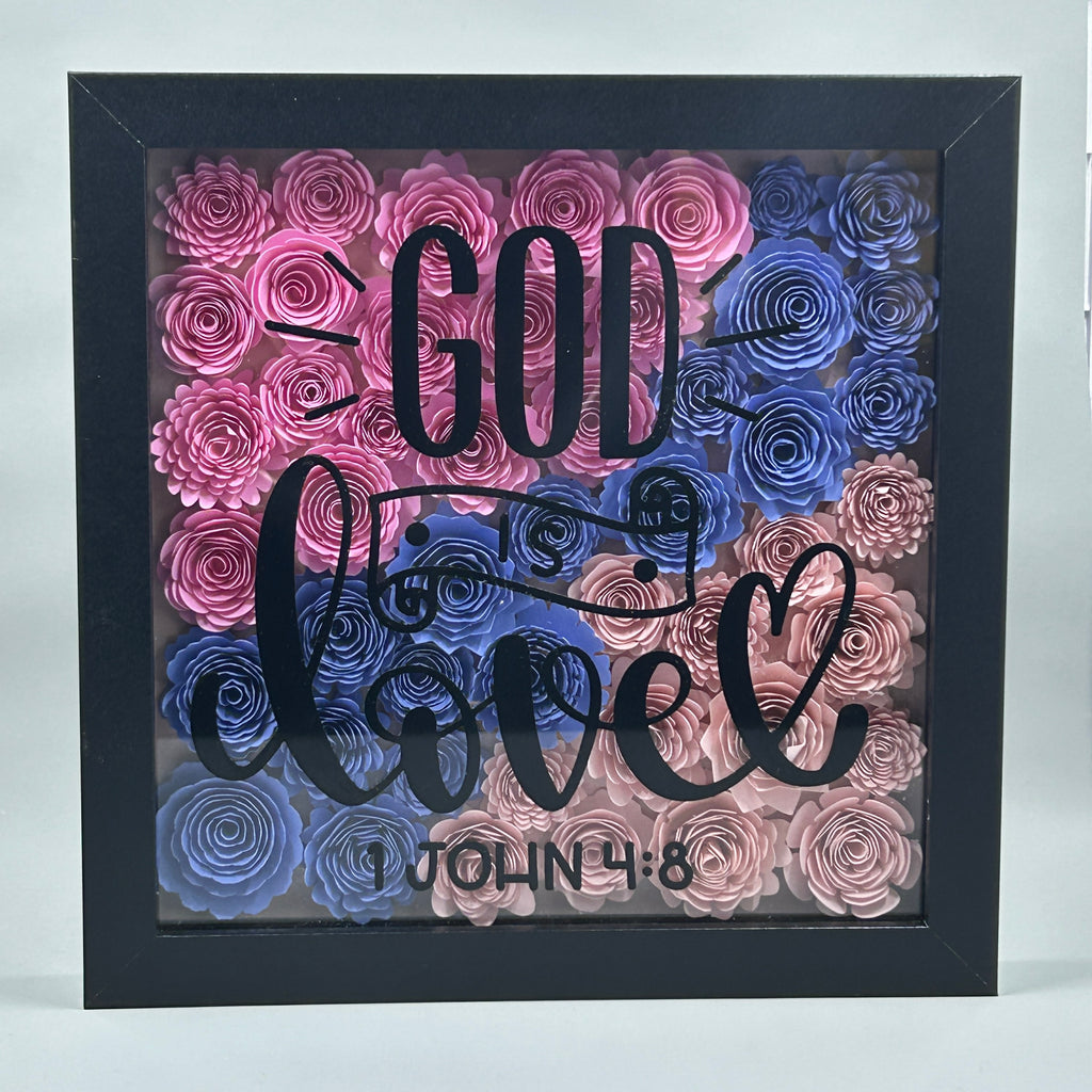 God Is Love - Pink/Purple