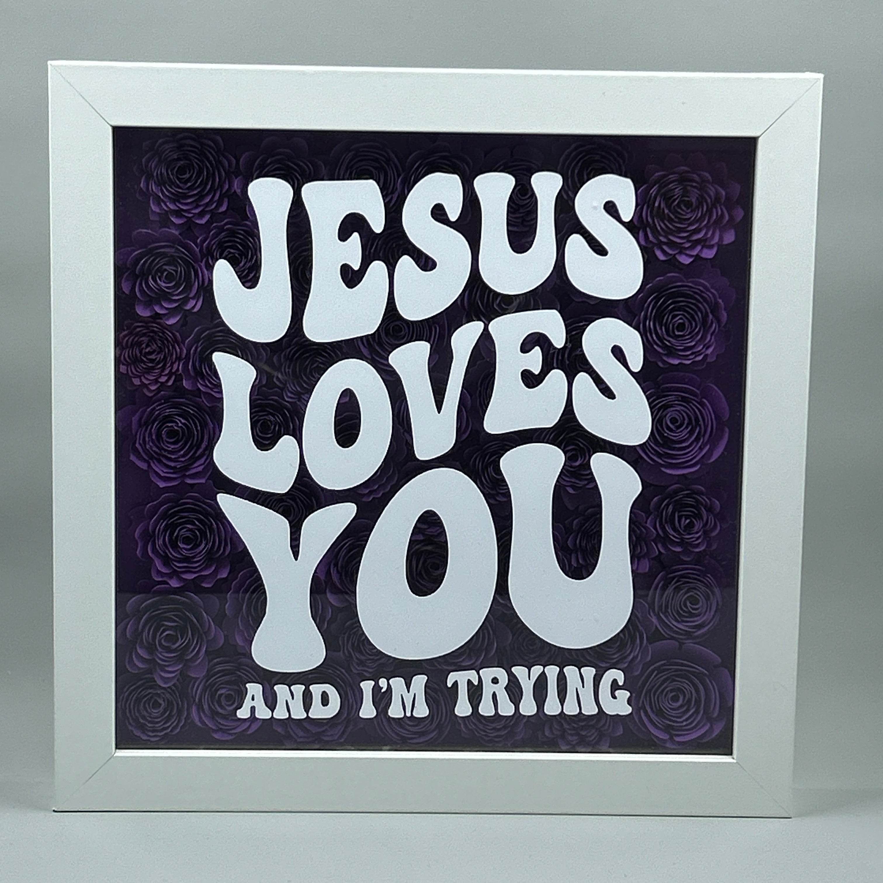Jesus Loves You - Purple