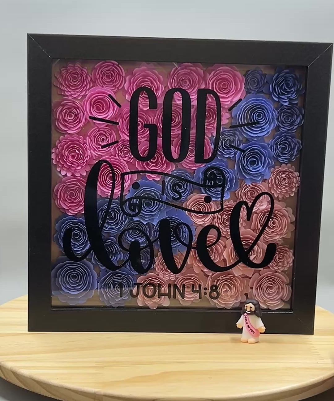 God Is Love - Pink/Purple