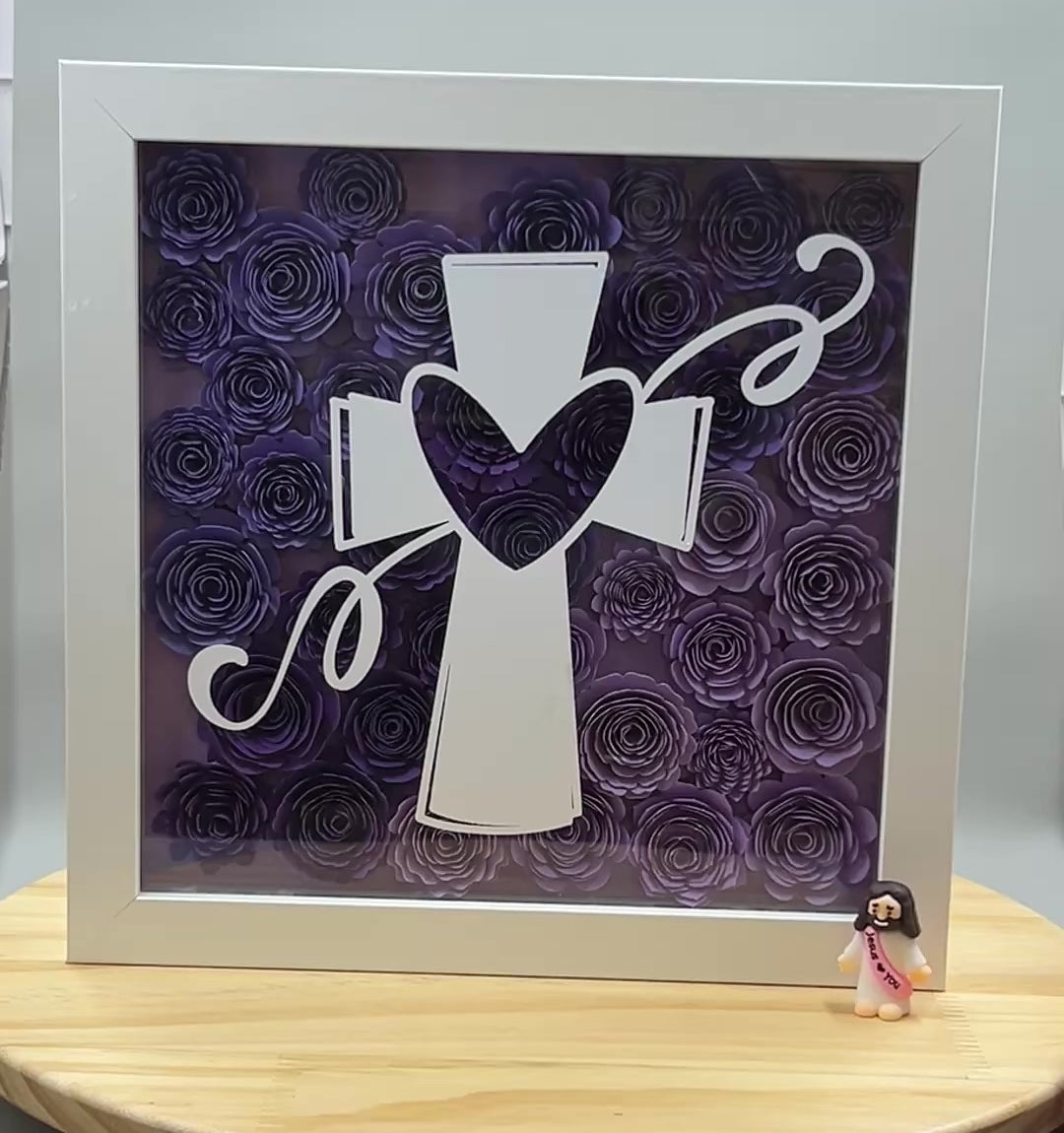 Purple Heart Cross